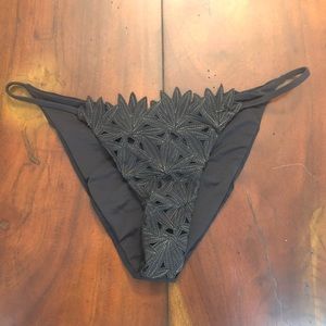Blue Life Black Bikini Sz L